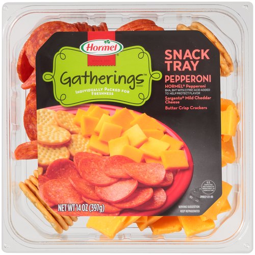 Hormel Gatherings Pepperoni Snack Tray