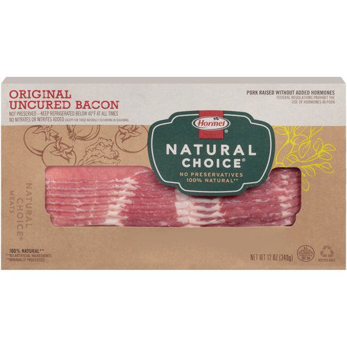 Hormel Natural Choice Uncured Bacon