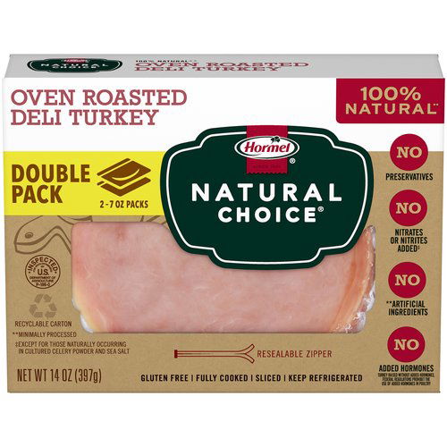 Hormel Natural Choice Oven Roasted Deli Turkey
