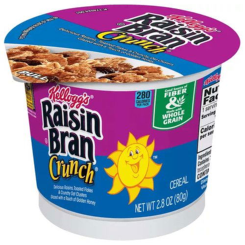 Kellogg's Cereal Cup, Raisin Bran Crunch