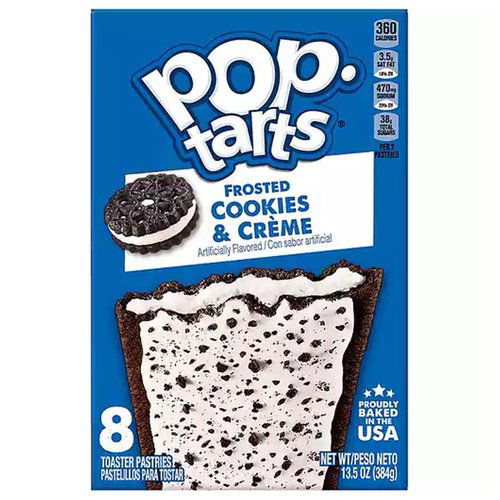 Kellogg's Pop-Tarts Toaster Pastries, Frosted Cookies and Creme