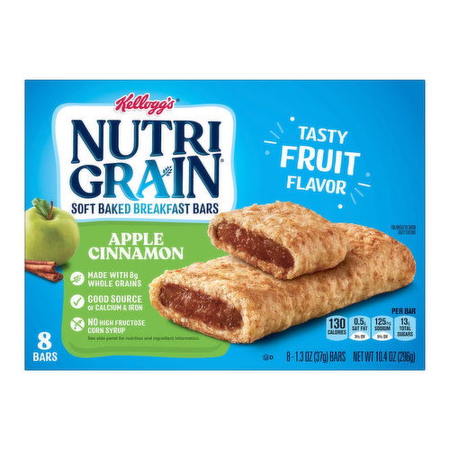 Nutri-Grain Apple Cinnamon Soft Baked Breakfast Bars