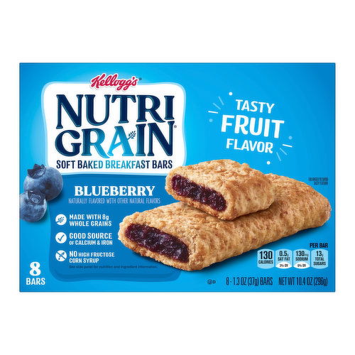 Nutri-Grain Blueberry Soft Baked Breakfast Bars