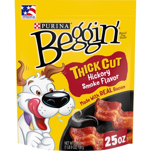 Purina Beggin' Strips Thick Cut Dog Snacks, Hickory Smoked 