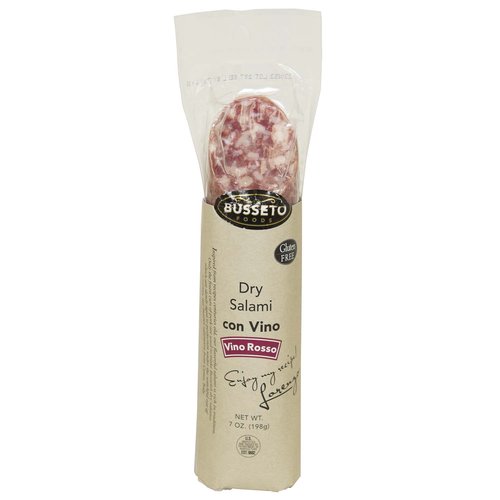 Busseto Vino Salami Chub