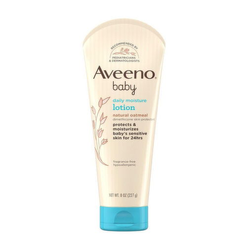 Aveeno Baby Daily Moisture Lotion, Natural Oatmeal