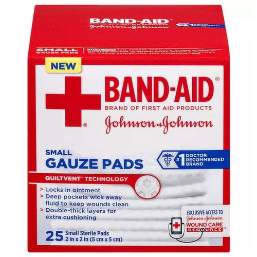 Band-Aid Small Gauze Pads