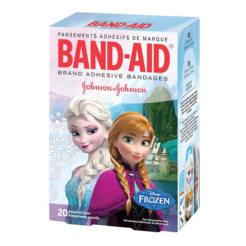 Band-Aid Bandages, Disney Frozen 11, Assorted Sizes