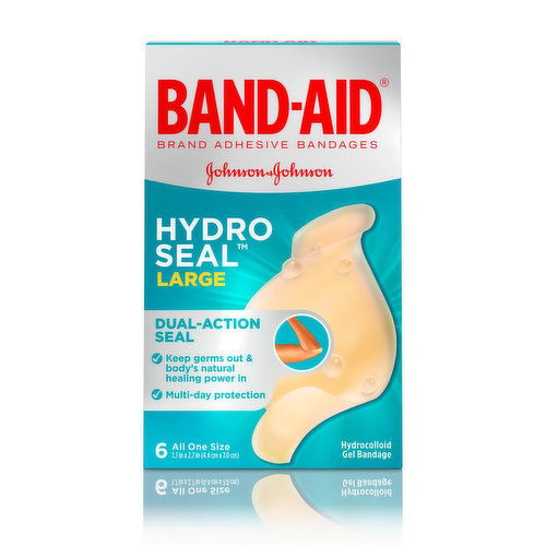 Band-Aid Hydro Seal, Large, One Size