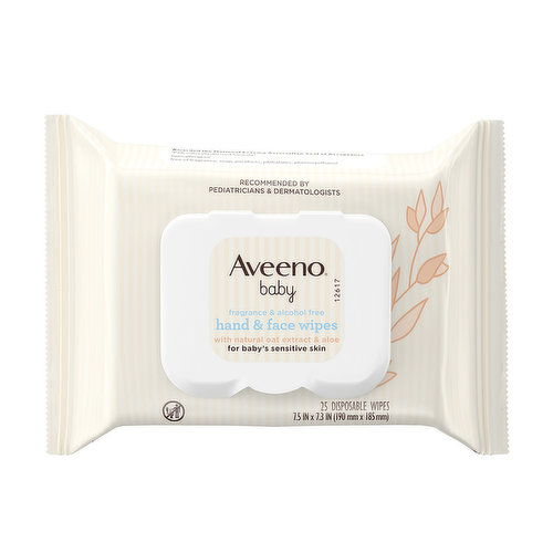 Aveeno Baby Hand & Face Wipes