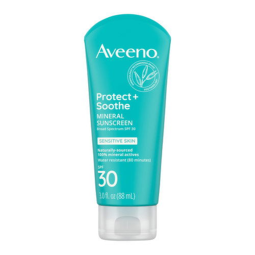 Aveeno Protect and Soothe Mineral Sunscreen SPF 30