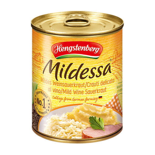 Hengstenberg Mildessa Mild Wine Sauerkraut