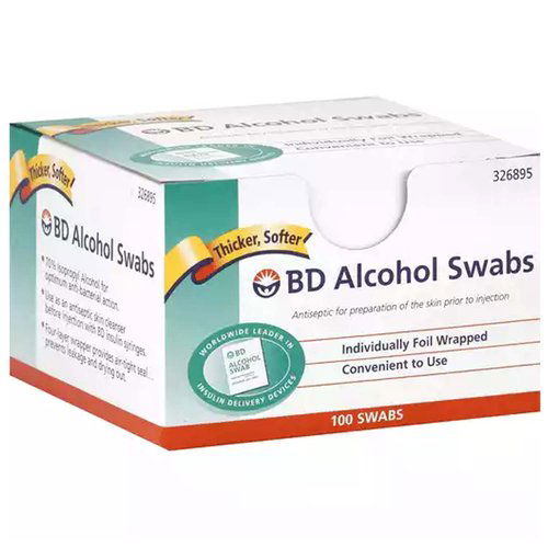 Alcohol Swabs, Regular