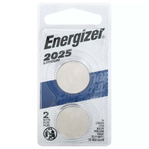 Eveready Batteries WTC/EL, Lithium 2025, 3V, N2PK