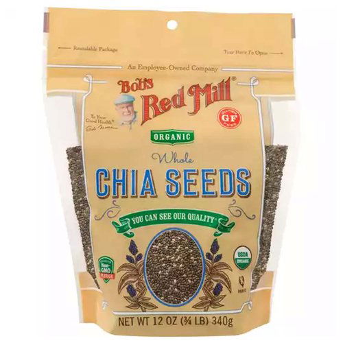 Bob's Red Mill Organic Whole Chia Seeds