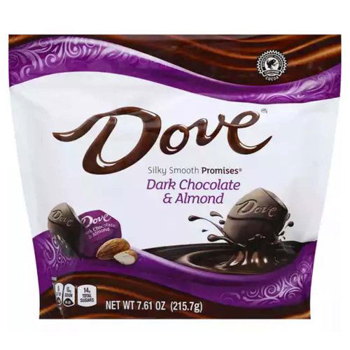 Dove Dark Chocolate Almond Mini Sup