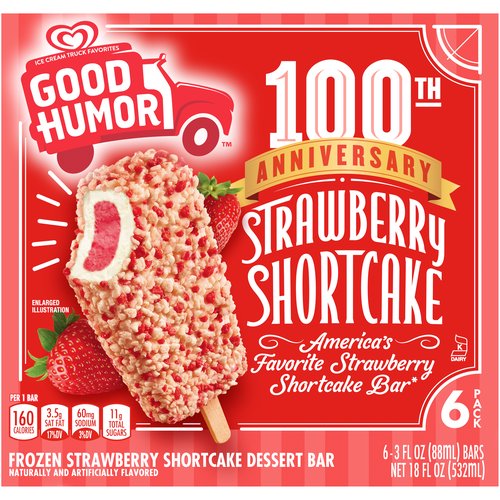 Good Humor Dessert Bars, Strawberry Shortcake 