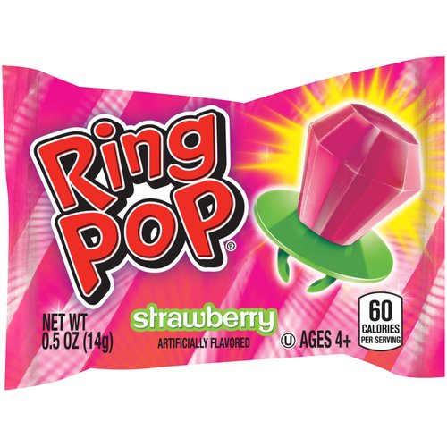 Topps Ring Pop, Strawberry