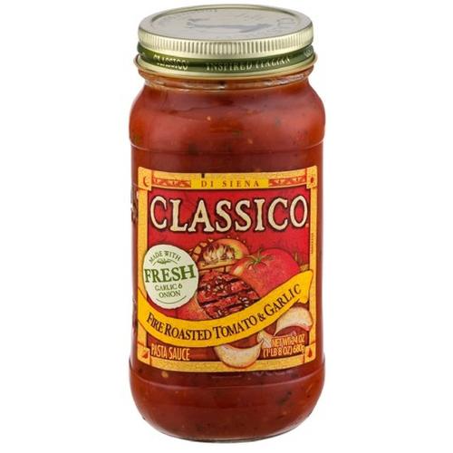 Classico Fire Roasted Tomato and Garlic Pasta Sauce