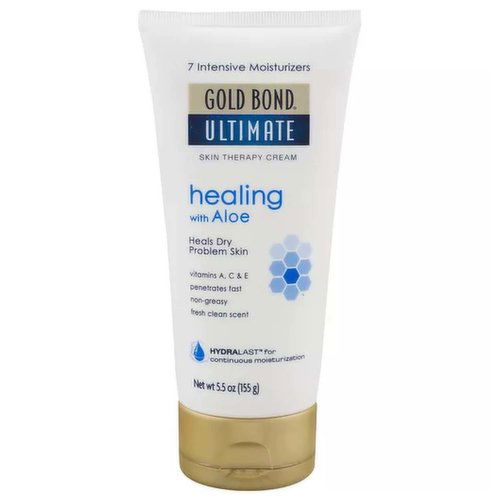 Gold Bond Ultimate Skin Therapy Cream, Healing, Aloe