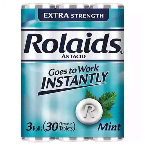 Rolaids Extra Strength Tablets, Mint