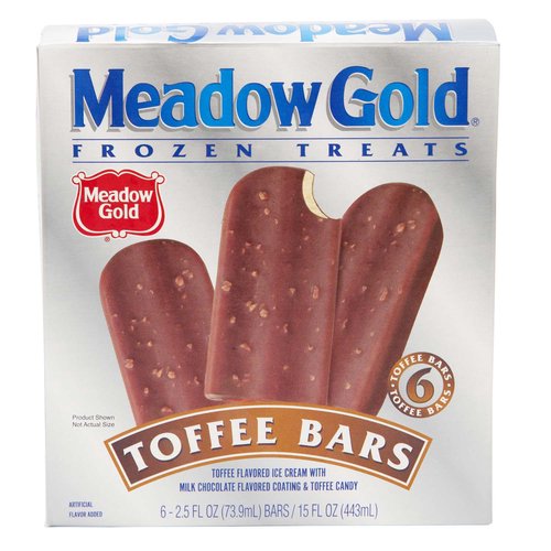 Meadow Gold Ice Cream Bars, Toffee Bars