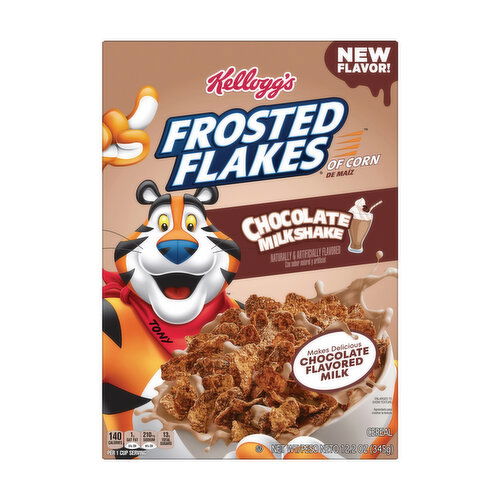 Frosted Flakes Chocolate Milkshake Breakfast Cereal