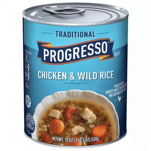 Progresso Traditional Chicken & Wild Rice Soup