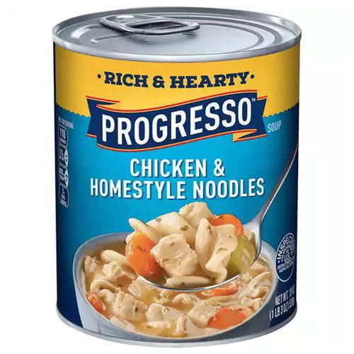Progresso Soup, Chicken, Homestyle Noodle 