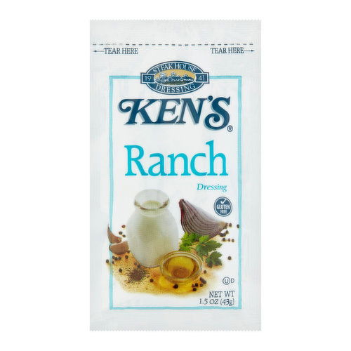 Ken's Buttermilk Ranch Dressing Pouch