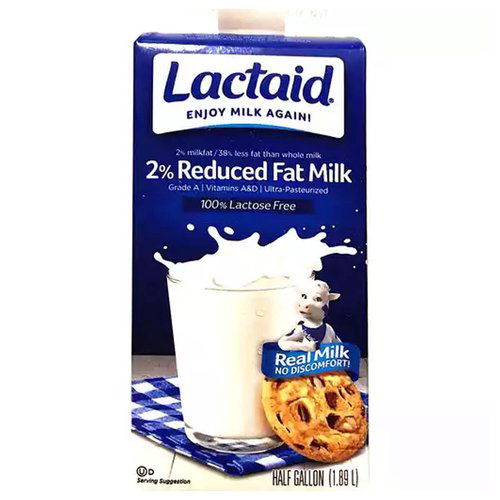 Lactaid 100% Lactose Free 2% Reduced Fat Milk