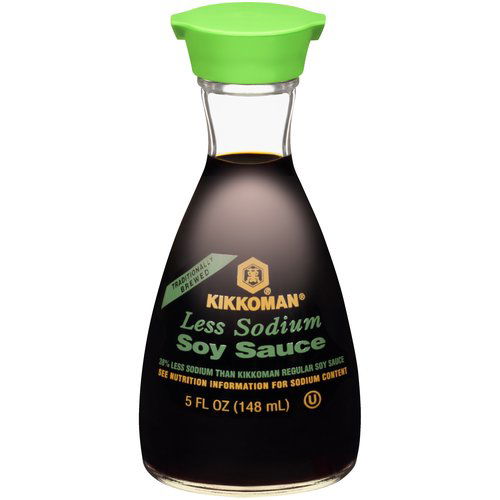 Kikkoman Soy Sauce, Less Sodium