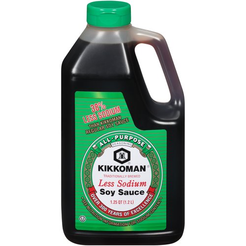 Kikkoman Soy Sauce, Less Sodium