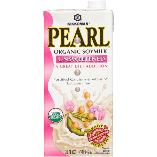 Kikkoman Pearl Soymilk, Unsweetened