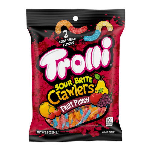 Trolli Sour Brite Fruit Punch Crawlers