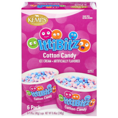 Kemps Ittibitz Cotton Candy