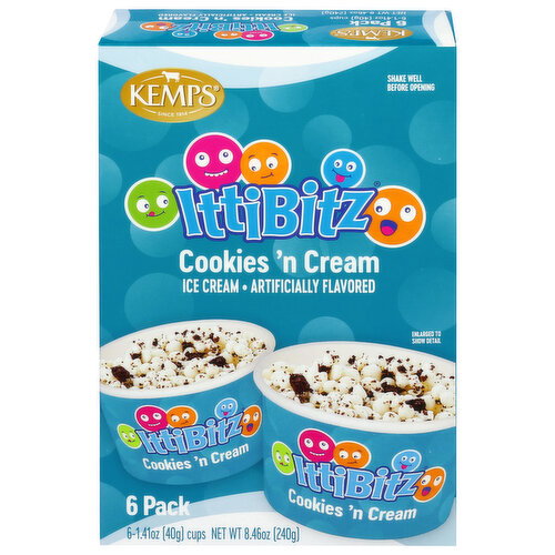 Kemps Ittibitz Cookies & Cream