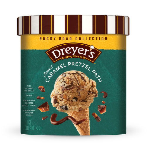 Dreyer's Salted Caramel Pretzel Ice Cream