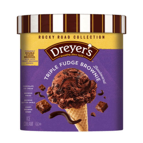 Dreyer's Triple Fudge Brownie Boulevard