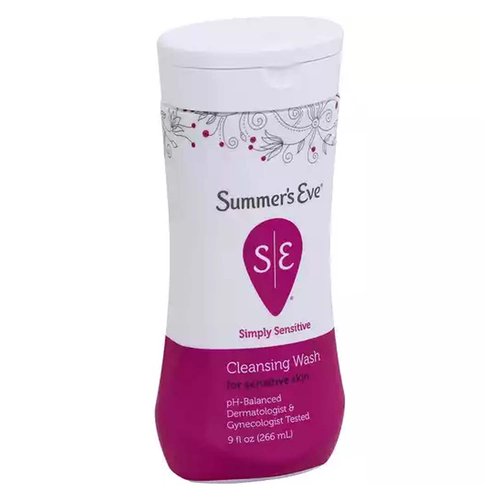 Summer's Eve Cleansing Wash, Sensitive Skin