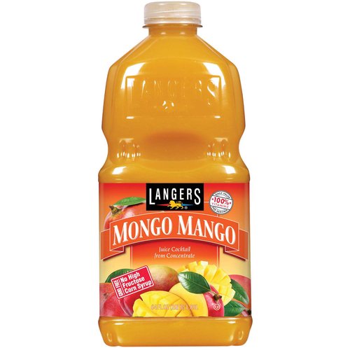 Langers Mongo Mango Cocktail Juice