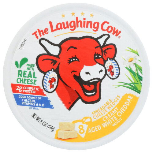 The Laughing Cow Wedge White Cheddar