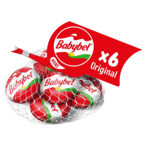 Babybel Mini Original Semisoft Cheese, 6 count