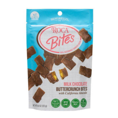 Brown & Haley Milk Chocolate Roca Bites