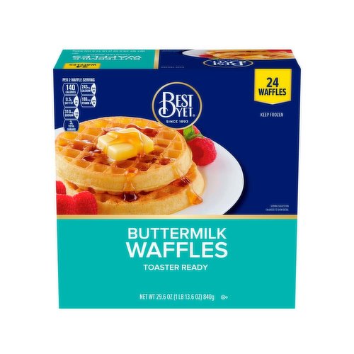 Best Yet Buttermilk Waffles