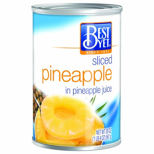 Best Yet Sliced Pineapple