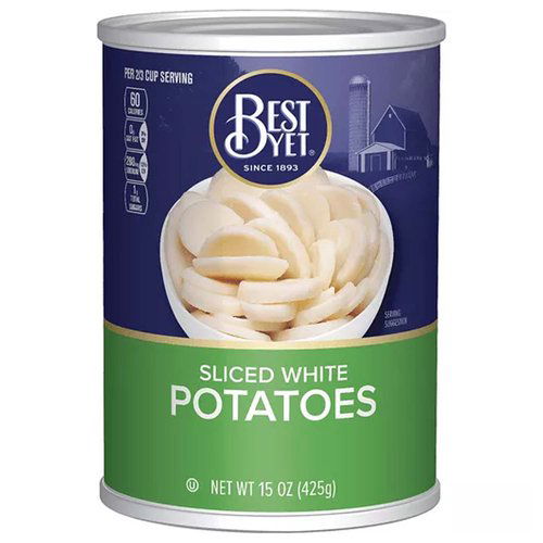 Best Yet Sliced White Potatoes