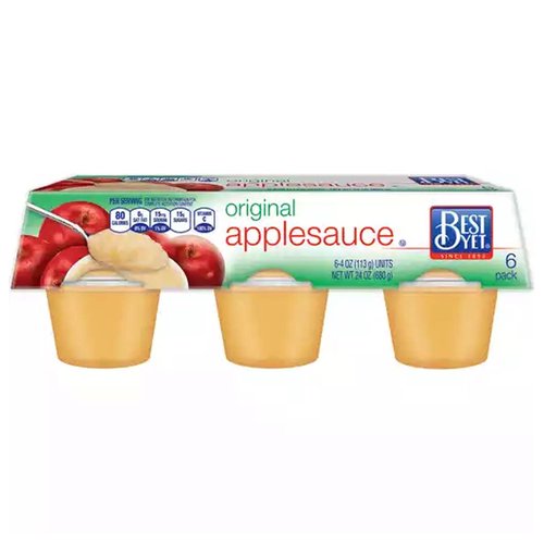 Best Yet Apple Sauce (Pack of 6)