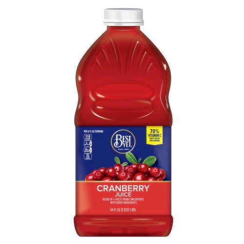 Best Yet 100% Cranberry Juice