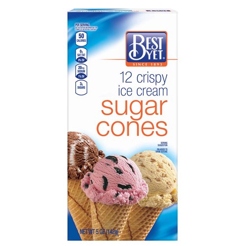 Best Yet Sugar Cones